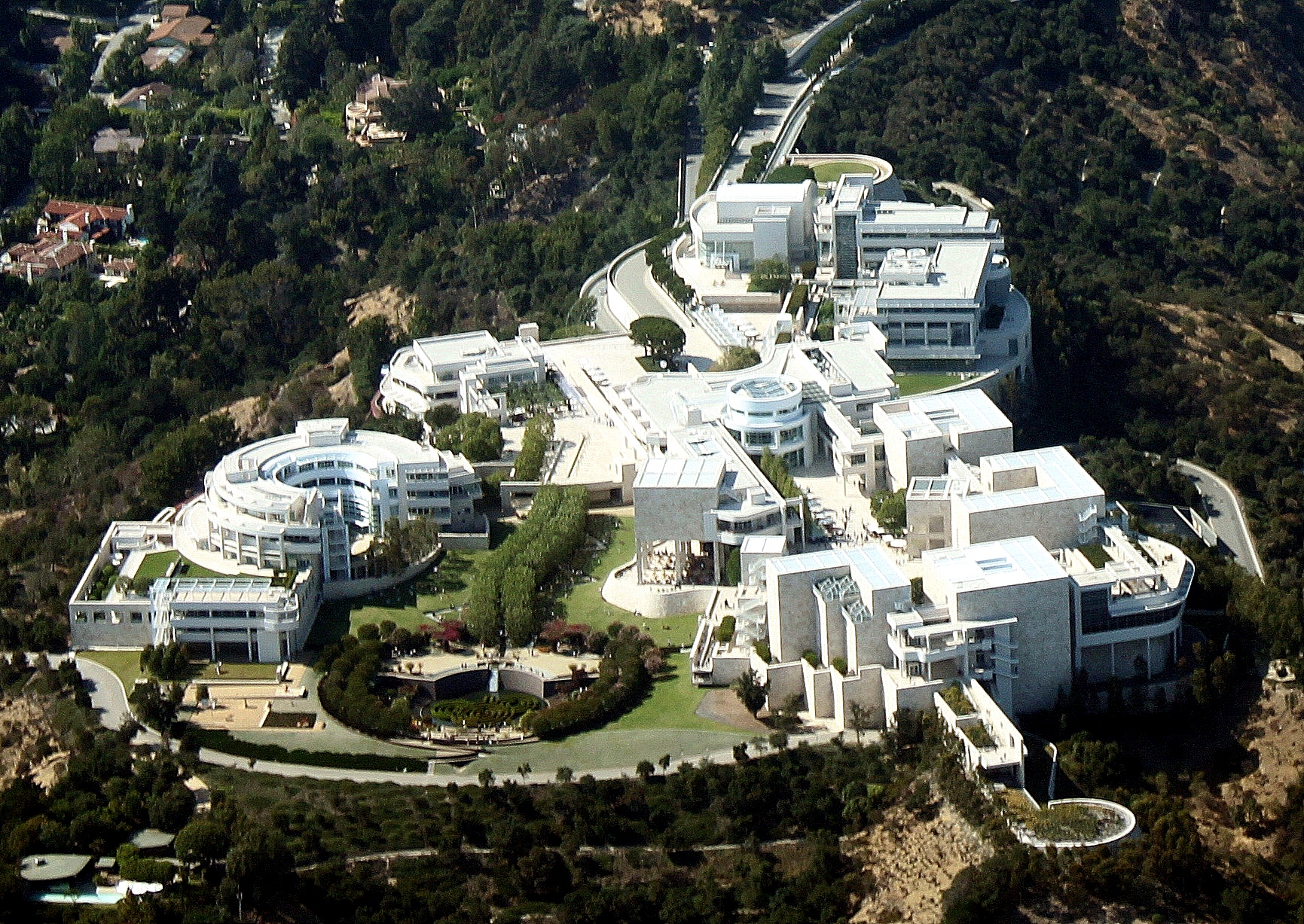 Das Getty Center in Los Angeles