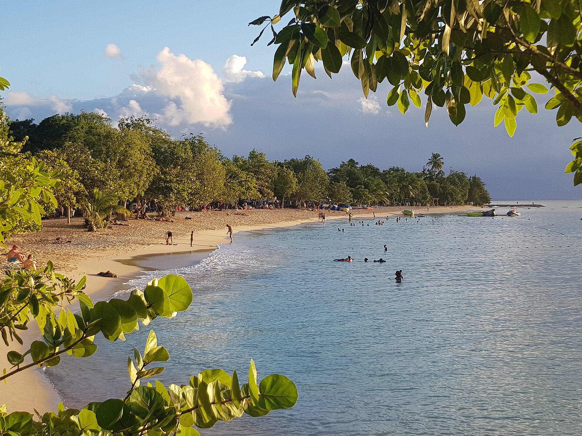 Strand auf Guadeloupe