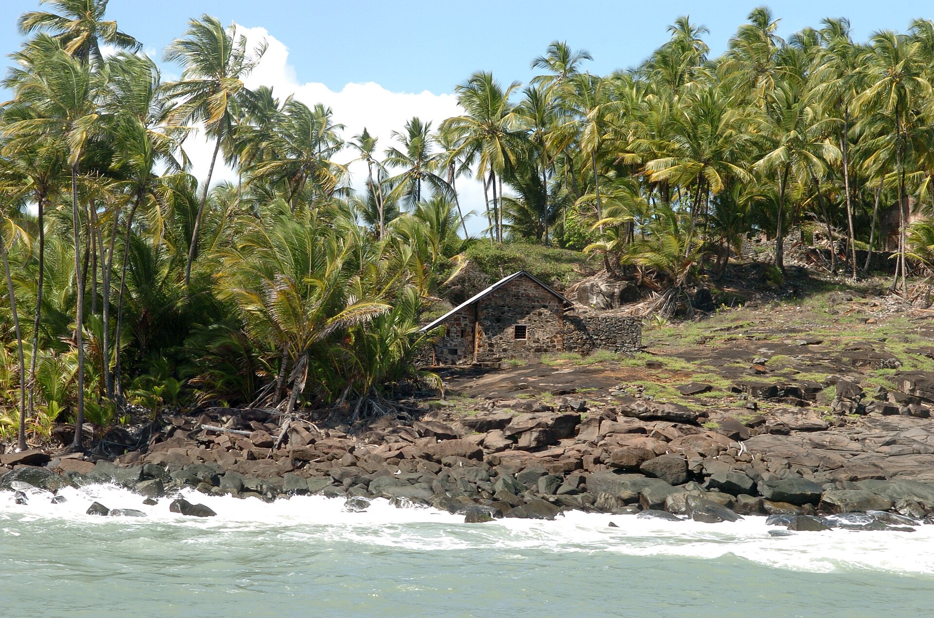 Die Îles du Salut vor der Küste Französisch-Guayanas