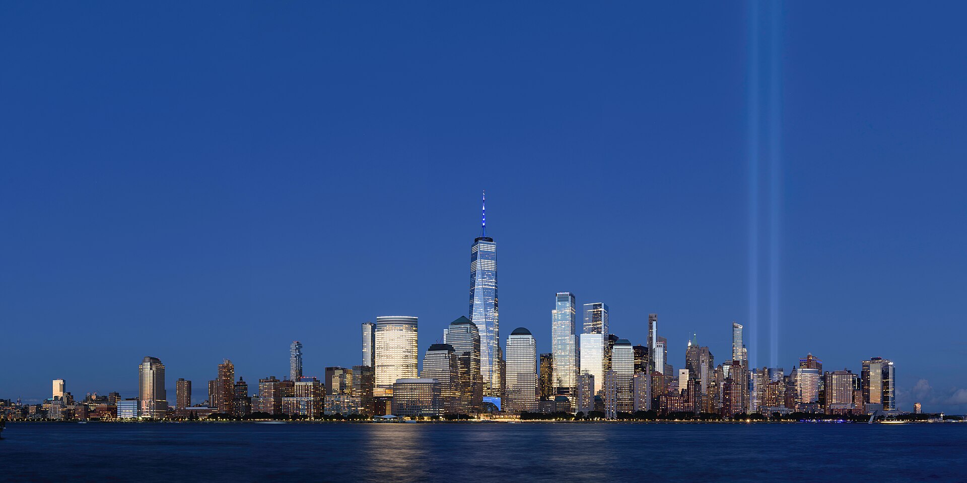 Die Skyline von Manhattan, New York