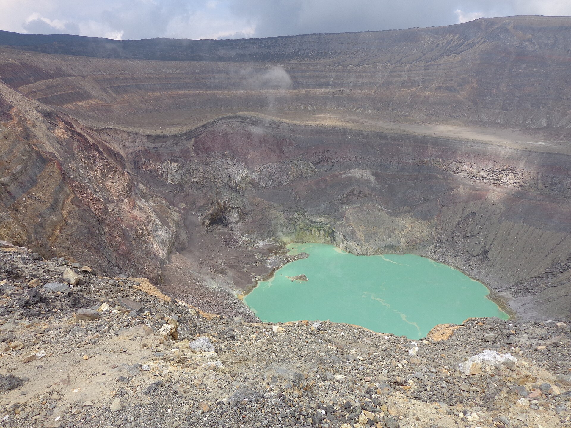 Der Kratersee des Vulkans Santa Ana, El Salvador
