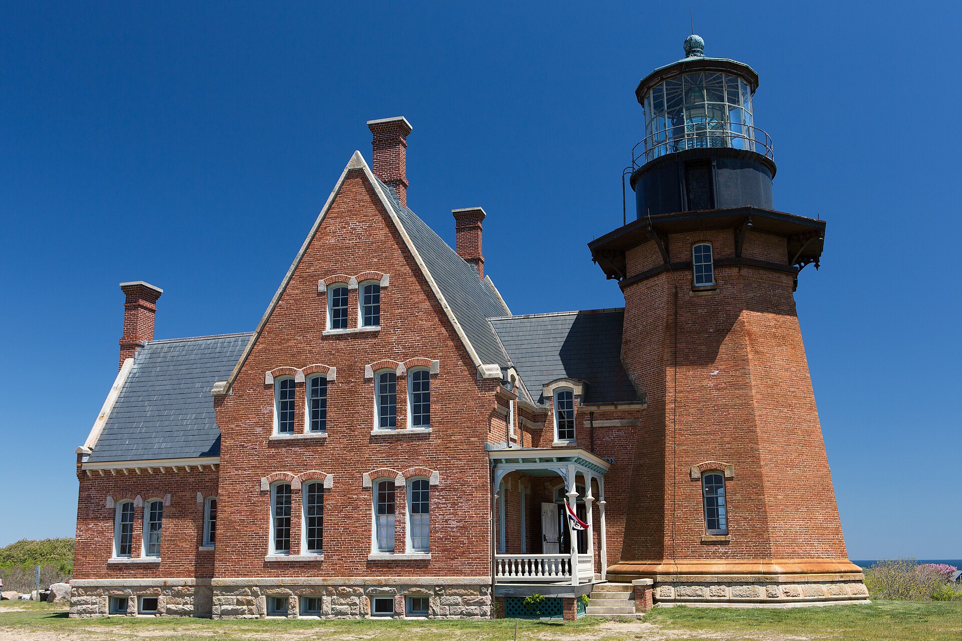 Southeast Lighthouse auf Block Island, Rhode Island
