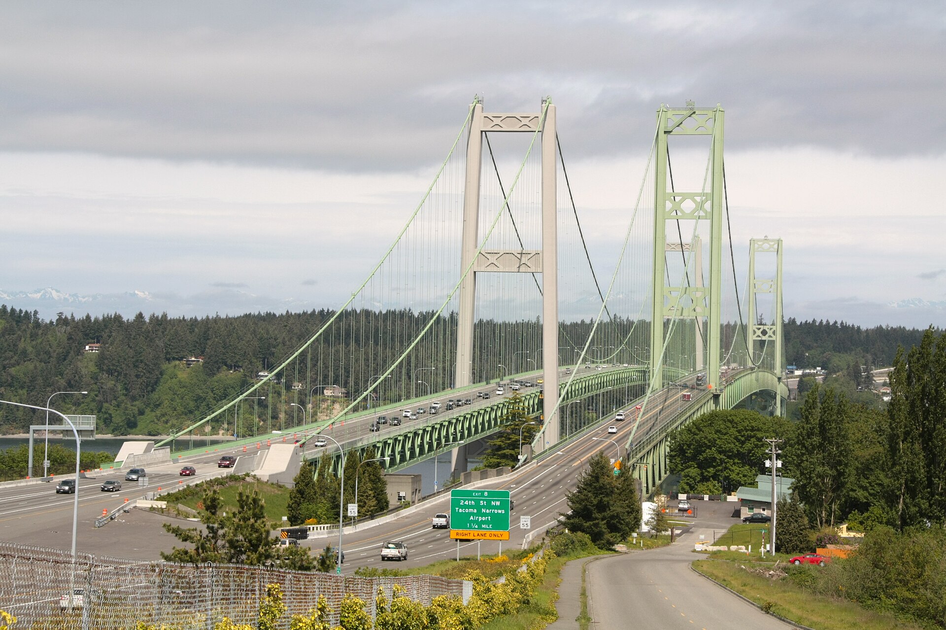 Die Tacoma Narrows Bridge, Washington State